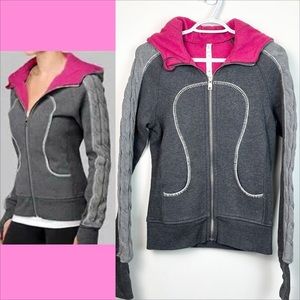 Lululemon Limited Edition Cable Knit Scuba Hoodie